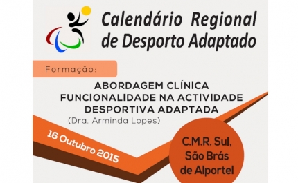 Formação para agentes desportivos - Desporto Adaptado