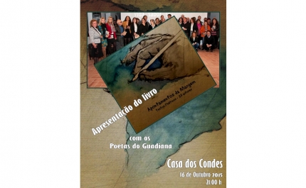 Biblioteca Municipal de Alcoutim acolhe apresentação do livro «Apontamentos da Margem»