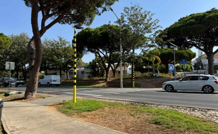 Inframoura instala Passadeira Inteligente na Estrada de Quarteira para reforçar Segurança Rodoviária