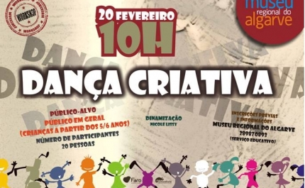 Workshop Dança Criativa no Museu Regional do Algarve
