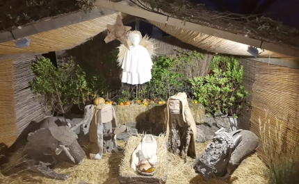 Presépio em Cortiça e Madeiro de Natal mantém vivas as tradições na Cortelha 