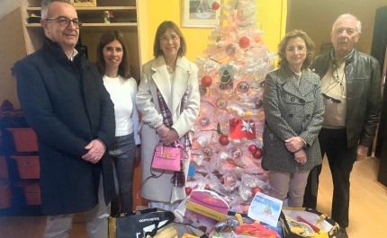 CDS-PP de Loulé entrega de Cabaz à Casa de Acolhimento «Os Miúdos»
