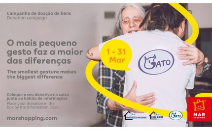 MAR Shopping Algarve organiza angariação de bens para projetos de reinserção social de sem-abrigo