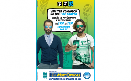 Loulé recebe, dia 1 de Agosto, Manos Guedes e TOUR PRG by MultiOpticas