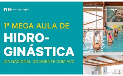 1.ª Mega Aula de Hidroginástica