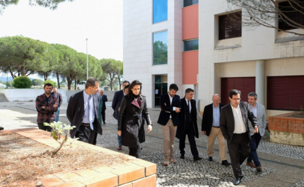GOVERNO VISITOU A UALG PARA ACOMPANHAR O TRABALHO NO COMBATE À COVID-19
