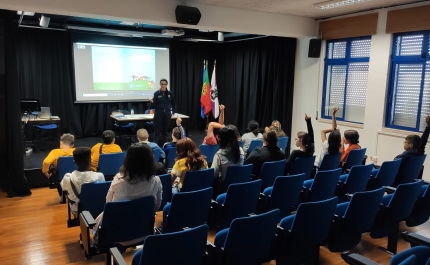 PROTEÇÃO CIVIL DE LOULÉ ALERTA PARA RISCOS JUNTO DA COMUNIDADE ESCOLAR DO CONCELHO