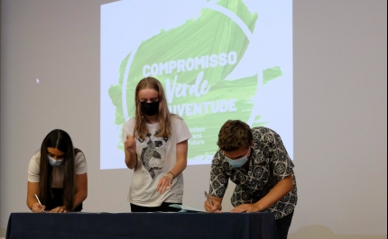 AUTARQUIA FELICITA ESCOLA SECUNDÁRIA DE LOULÉ POR ASSUMIR «COMPROMISSO VERDE DA JUVENTUDE»