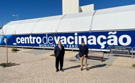 Faro: Novo Centro de Vacinação Municipal já está a funcionar