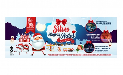 Silves: Alegria do Natal regressa a 3 de dezembro a 8 de janeiro