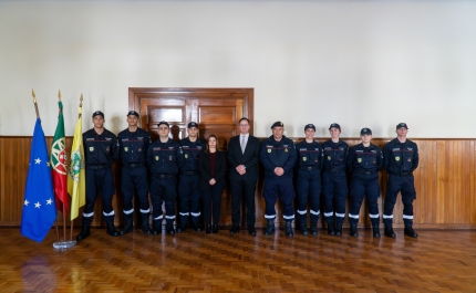 Olhão reforça Corpo de Bombeiros com oito novos recrutas
