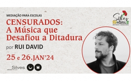 ESCOLAS DOS CONCELHO DE SILVES RECEBEM «CENSURADOS: A MÚSICA QUE DESAFIOU A DITADURA»