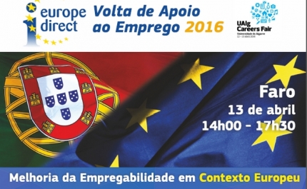 Centro Europe Direct do Algarve parceiro da 4.ª Edição da Volta de Apoio ao Emprego
