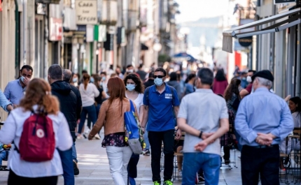 Covid-19: Incidência ultrapassa 3.600 infeções por 100 mil habitantes e Rt desce em Portugal