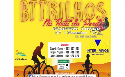 BTT Trilhos na Rota da Perdiz em Martim Longo 