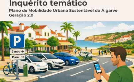 Município de Olhão associa-se a inquérito sobre Transporte Individual e Estacionamento 