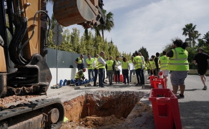 Executivo Socialista convida Partidos Políticos a visitarem as 13 obras que decorrem no concelho de Lagoa, mas PSD não compareceu 