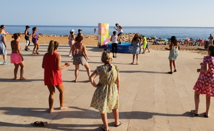 QUARTEIRA | Muita alegria em nova Aula Aberta de Fitness com Vânia Pipard 