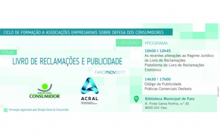 ACRAL promove ação de formação sobre as alterações ao Regime Jurídico do Livro de Reclamações 
