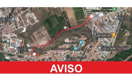 Em Silves | RUA DE TRÁS DOS MUROS SOFRERÁ CORTE DE TRÂNSITO A PARTIR DE 8 DE FEVEREIRO