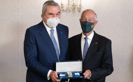 Associação da Hotelaria de Portugal condecorada como «Membro Honorário da Ordem do Mérito Empresarial»
