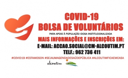 Município cria bolsa de voluntários para o combate ao covid-19