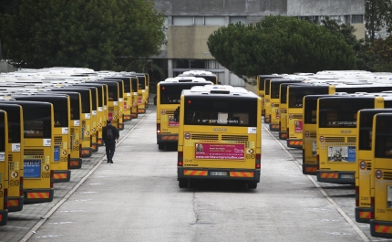 Trabalhadores da Carris em greve hoje entre as 10:00 e as 15:00