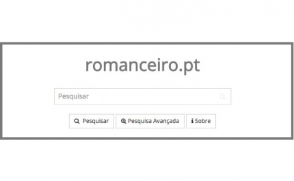 Apresentação do projeto romanceiro.pt