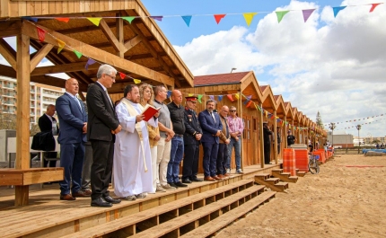 Município de Vila Real de Santo António inaugura novos armazéns de aprestos de pesca em Monte Gordo