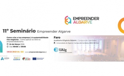 ACRAL | Empreender Algarve promove seminário na Universidade do Algarve dedicado à criação de empresas e à sustentabilidade nos negócios