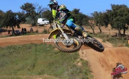 Pedro Grosso sagrou-se Campeão Regional de motocross mx1, em Alqueidão
