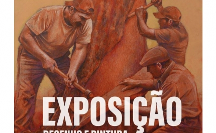 Exposição de desenho e pintura de Flávio Horta patente em Almodôvar a partir de quinta-feira