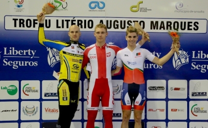 Rui Oliveira terceiro na prova de scratch | Troféu Internacional Litério Marques