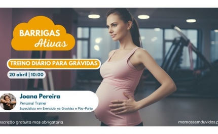 Barrigas Ativas: exercício físico para grávidas