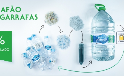Água Serra da Estrela lança primeiro garrafão feito de plástico 100% reciclado