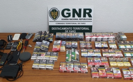 Detido por furto em interior de estabelecimento