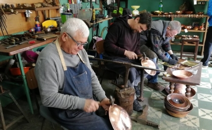 INSCRIÇÕES ABERTAS PARA CURSO DE CALDEIREIRO ARTESANAL EM  LOULÉ