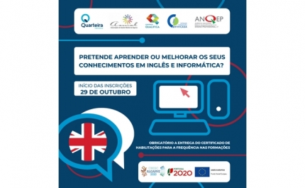 Quarteira | Formação na área do Inglês e da Informática