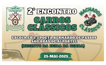 Encontro carros clássicos em São Brás Alportel