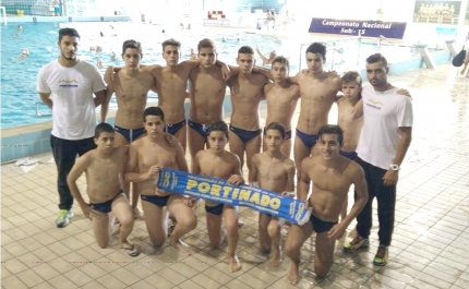 Pólo Aquático | PORTINADO EM 4º LUGAR NO NACIONAL DE SUB15
