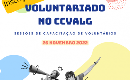 Sessão de capacitação de voluntários - CCVAlg - 26 Novembro