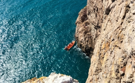 Estação Salva-vidas de Sagres resgata mulher após queda entre a praia do Beliche e a Ponta do Cabo de São Vicente em Vila do Bispo