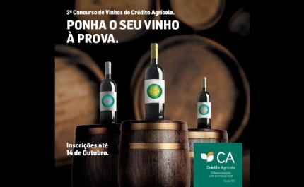 Três vinhos do Algarve premiados com Ouro pelo Crédito Agrícola 