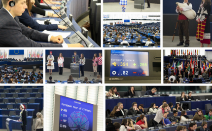 Alunos da Escola Secundária João de Deus em Faro vencem Concurso Euroscola 2015