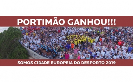 Portimão eleita Cidade Europeia do Desporto para 2019