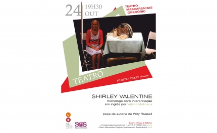 PEÇA “SHIRLEY VALENTINE” SOBE AO PALCO DO TEATRO MASCARENHAS GREGÓRIO
