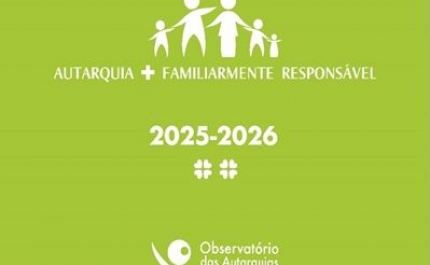 Tavira distinguida com o selo «Autarquia + Familiarmente Responsável»