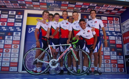 Equipa preparada para iniciar a Volta