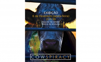 DOCUMENTÁRIO “COWSPIRACY” EXIBIDO EM FARO