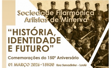 Comemorações do 150º Aniversário da Sociedade Filarmónica Artistas de Minerva